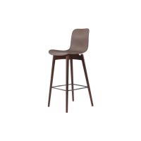 NORR11 - Langue Dark Stained Bar Chair