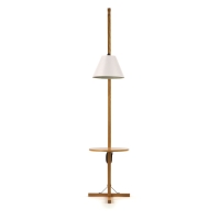 Woodman - Floor Lamp Table