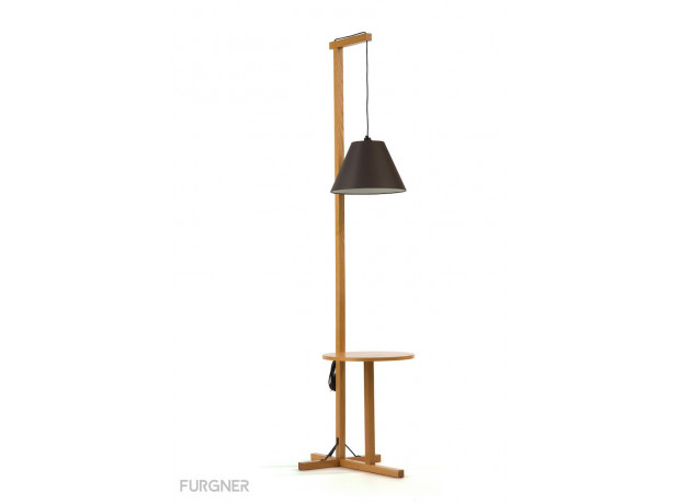 Woodman Floor Lamp Table Furgner, Woodman Black Metal Cage Table Lamp