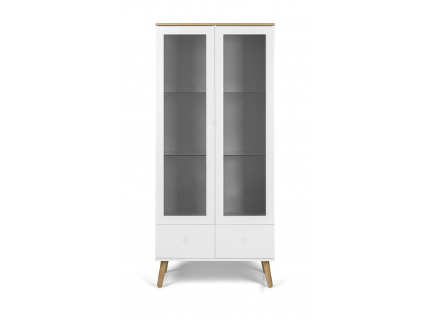 Tenzo - Dot glass cabinet 2D2DR