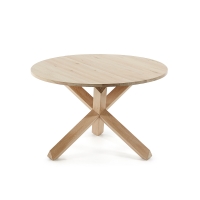 La Forma - Wood Lotus table Ø 120