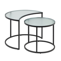 La Forma - Bast set of 2 side tables