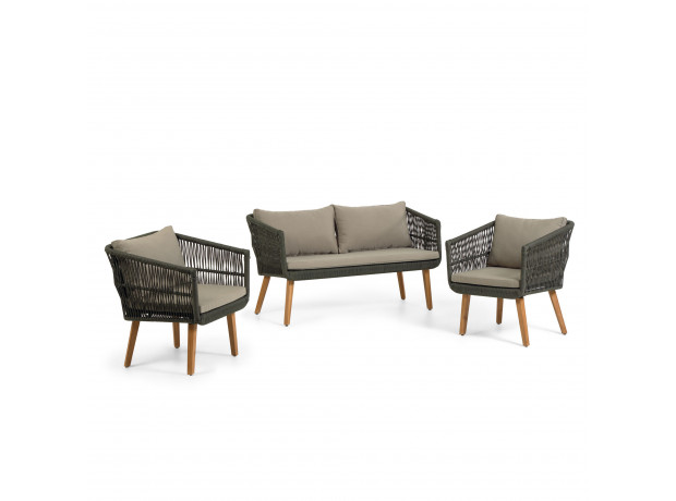 La Forma - Inti set with 2-seater sofa and 2 armchairs