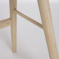 La Forma - Curie solid rubber wood desk