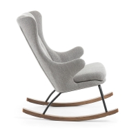La Forma - Grey Meryl rocking chair