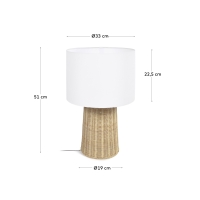 La Forma - Kimjit table lamp