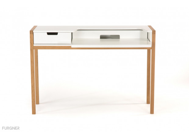 Woodman - Farringdon Laptop Desk with Drawer